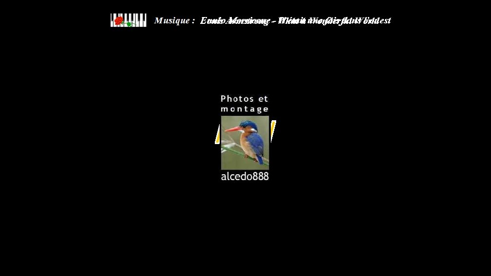 Ennio Morricone -- What Il étaita une fois dans l’ouest Louis Armstrong Wonderful World