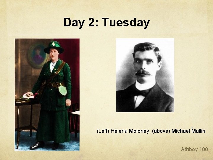 Day 2: Tuesday (Left) Helena Moloney, (above) Michael Mallin Athboy 100 Day 2: Tuesday (Left) Helena Moloney, (above) Michael Mallin Athboy 100