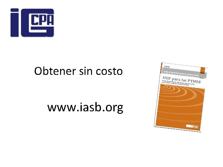 Obtener sin costo www. iasb. org 