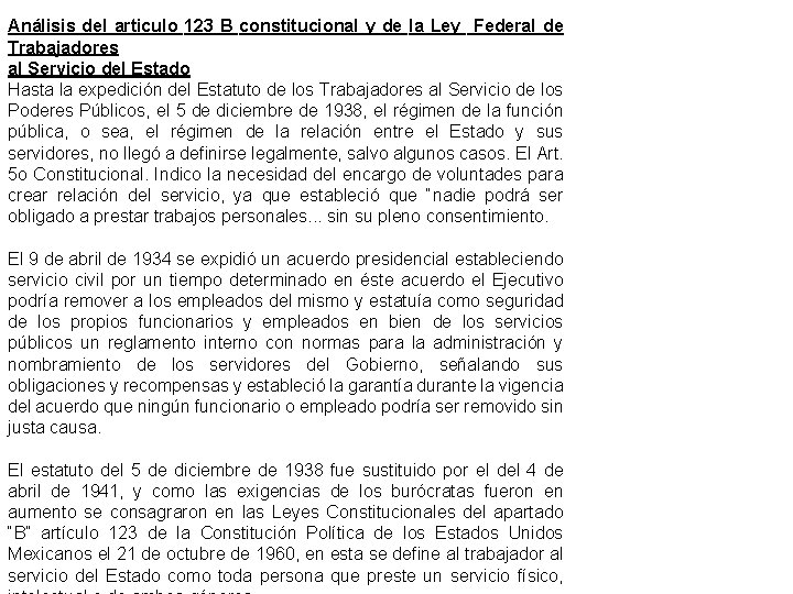 PRINCIPIOS JURDICOS DEL ARTICULO 123 CONSTITUCIONAL Sustitucin de