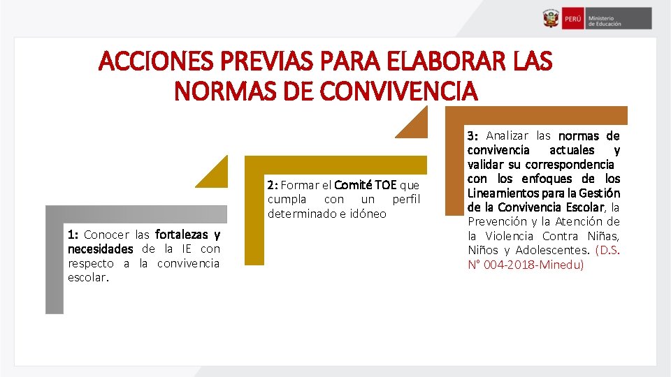 TALLER DE ELABORACIN DE NORMAS DE CONVIVENCIA EN