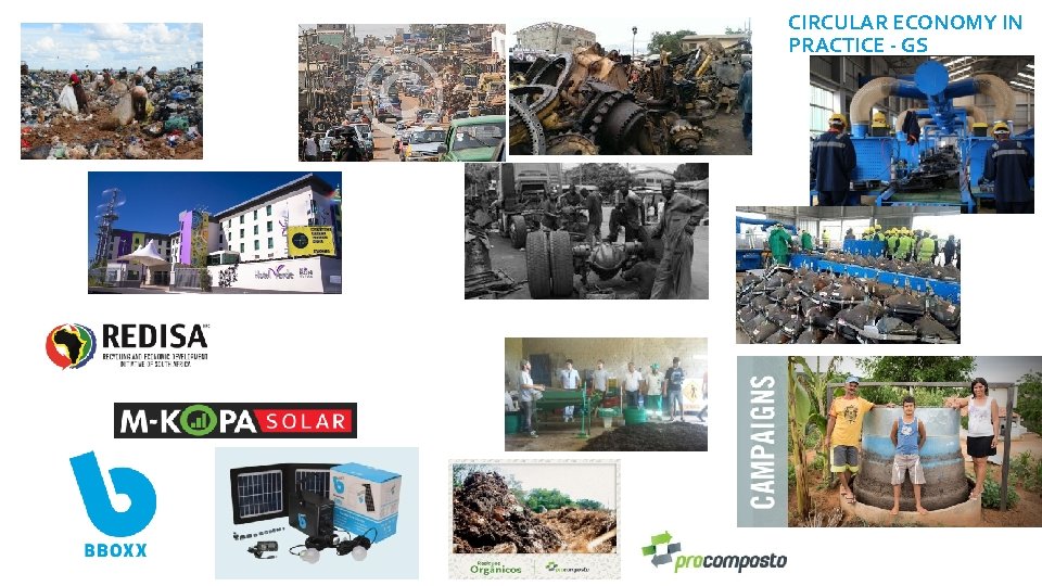CIRCULAR ECONOMY IN PRACTICE - GS CIRCULAR ECONOMY IN PRACTICE - GS
