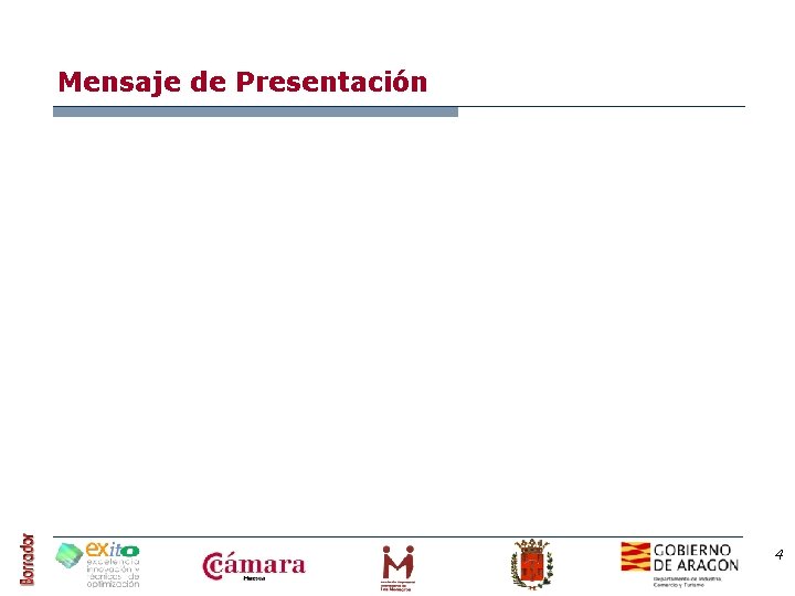 Mensaje de Presentación 4 