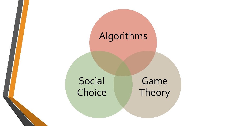 Algorithms Social Choice Game Theory Algorithms Social Choice Game Theory