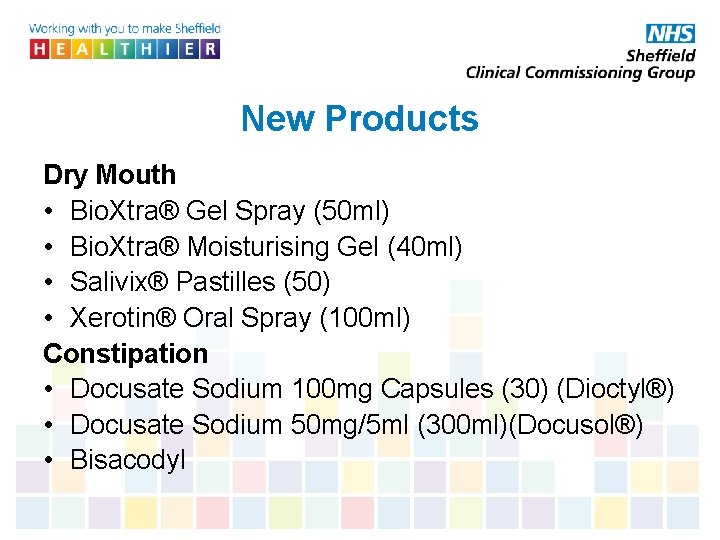 New Products Dry Mouth • Bio. Xtra® Gel Spray (50 ml) • Bio. Xtra®