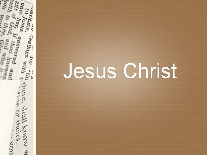 Jesus Christ 