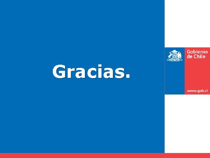 Gracias. 