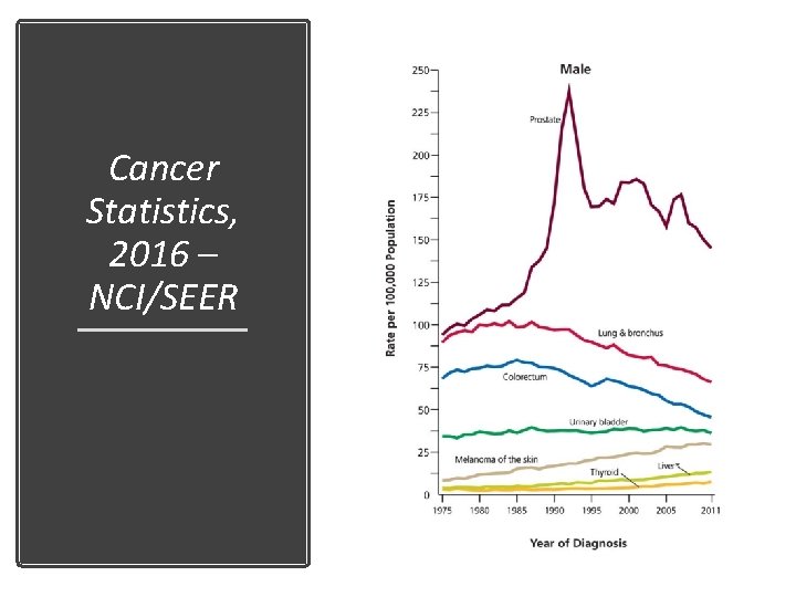 Cancer Statistics, 2016 – NCI/SEER 