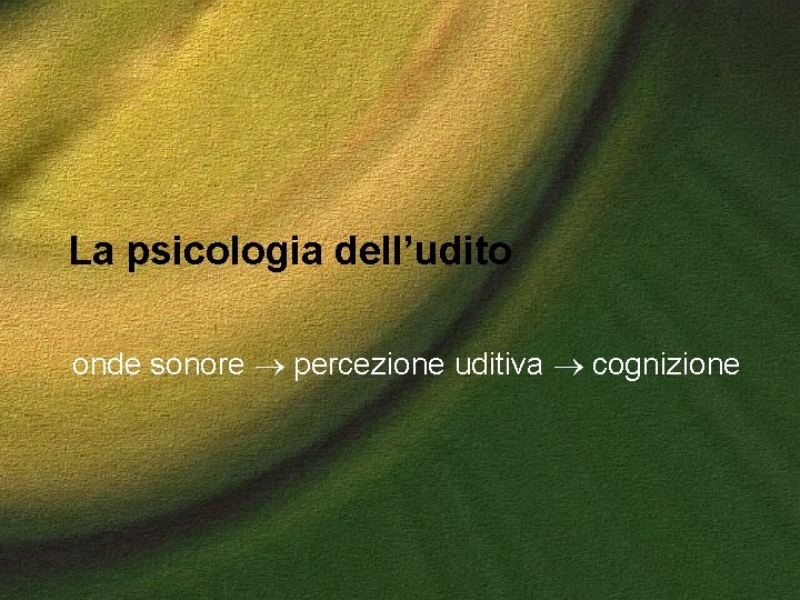 La psicologia dell’udito onde sonore percezione uditiva cognizione 