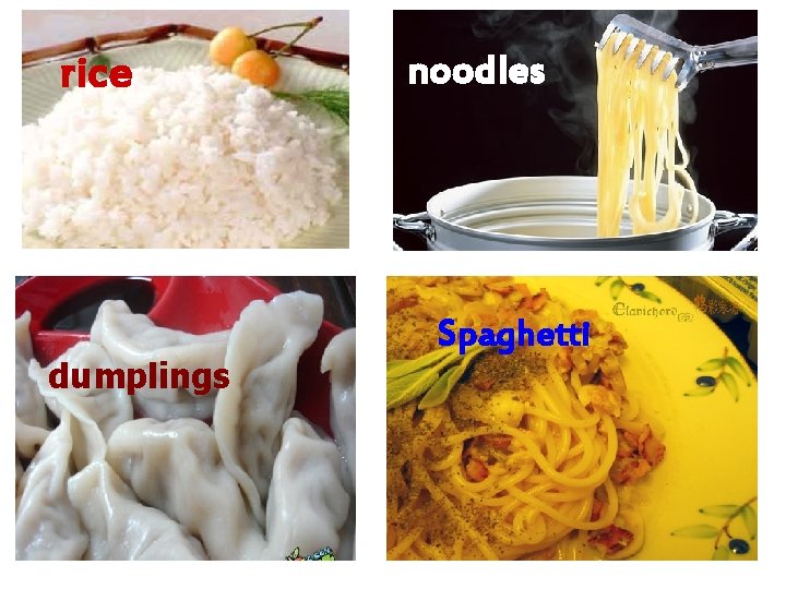 rice dumplings noodles Spaghetti rice dumplings noodles Spaghetti