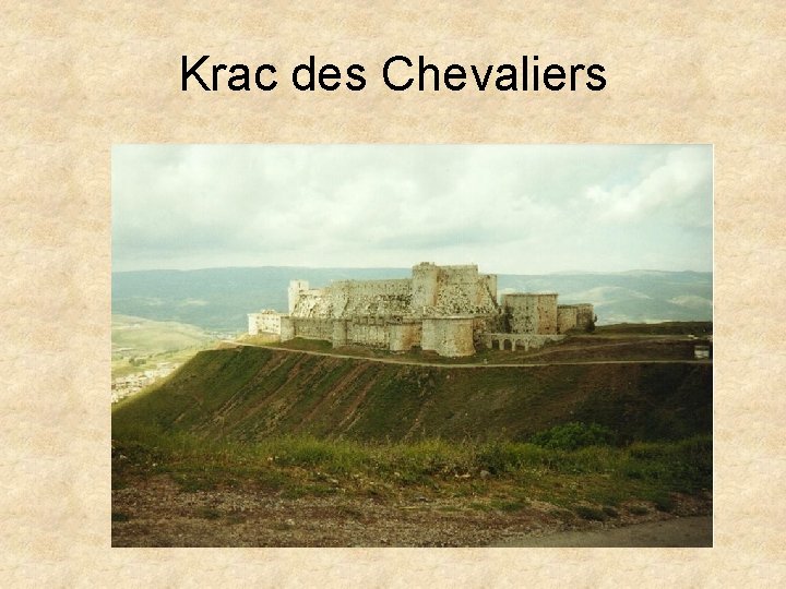 Krac des Chevaliers 