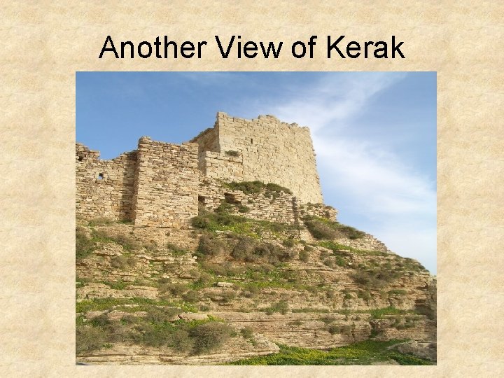 Another View of Kerak 
