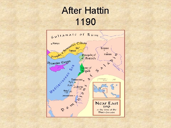 After Hattin 1190 