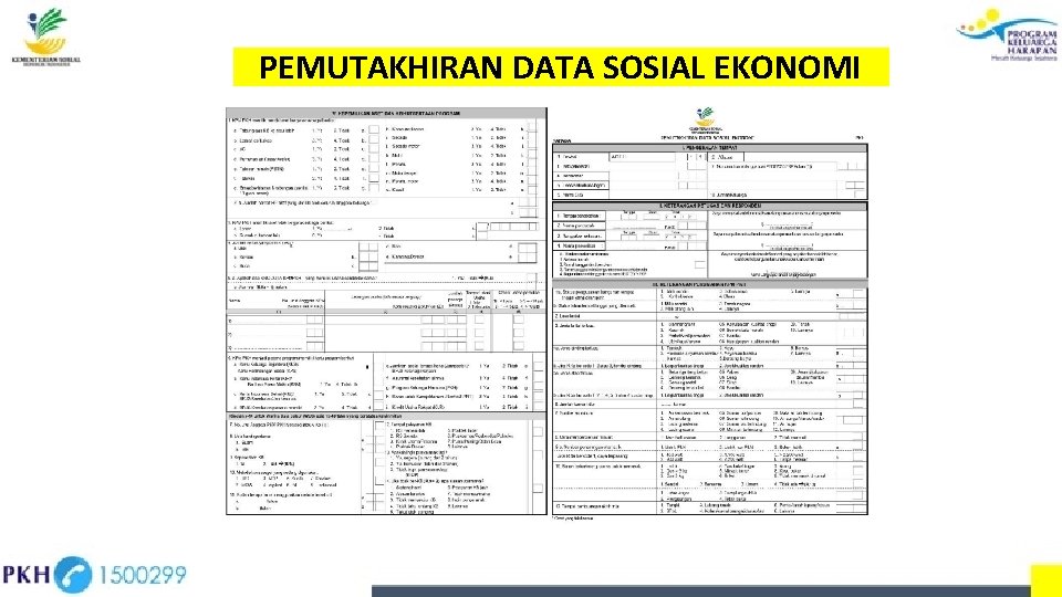 PEMUTAKHIRAN DATA SOSIAL EKONOMI 