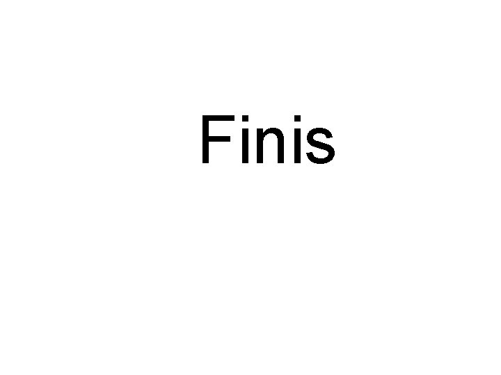 Finis Finis