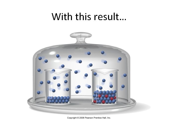 With this result… With this result…