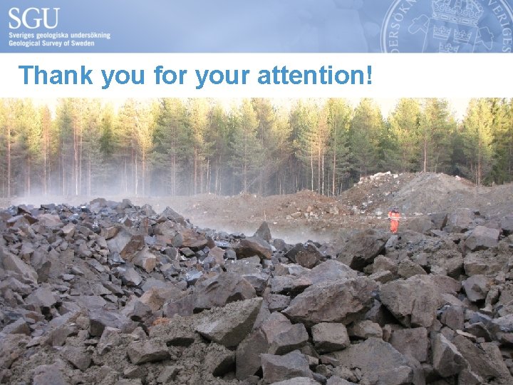 Thank you for your attention! 