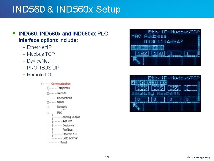 IND 560 & IND 560 x Setup § IND 560, IND 560 x and IND 560 & IND 560 x Setup § IND 560, IND 560 x and