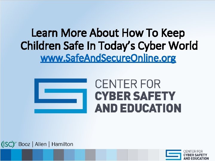 CHILDREN’S INTERNET USAGE STUDY Learn More About How To Keep Children Safe In Today’s