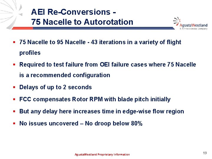 AEI Re-Conversions 75 Nacelle to Autorotation § 75 Nacelle to 95 Nacelle - 43