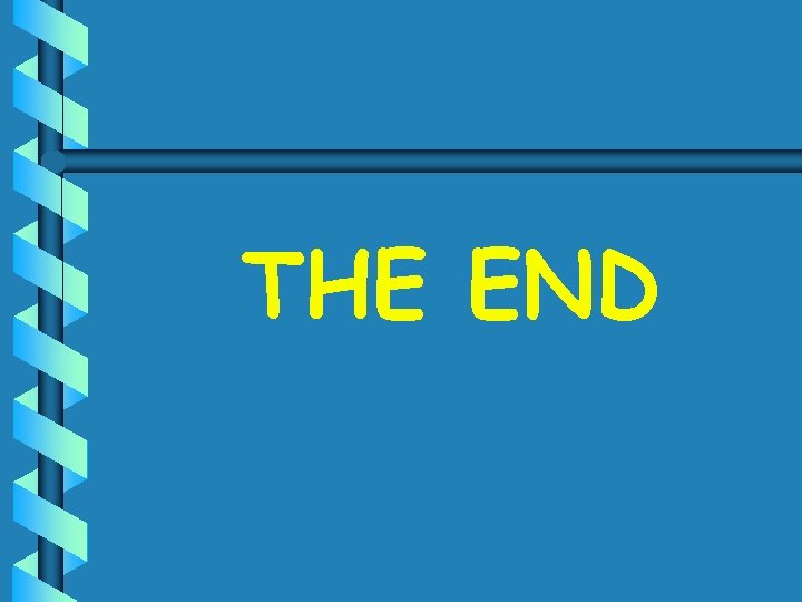 THE END 