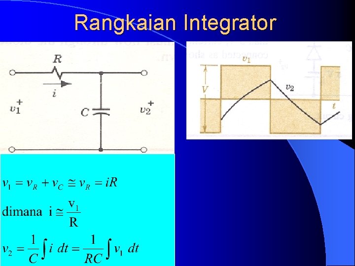 Rangkaian Integrator 