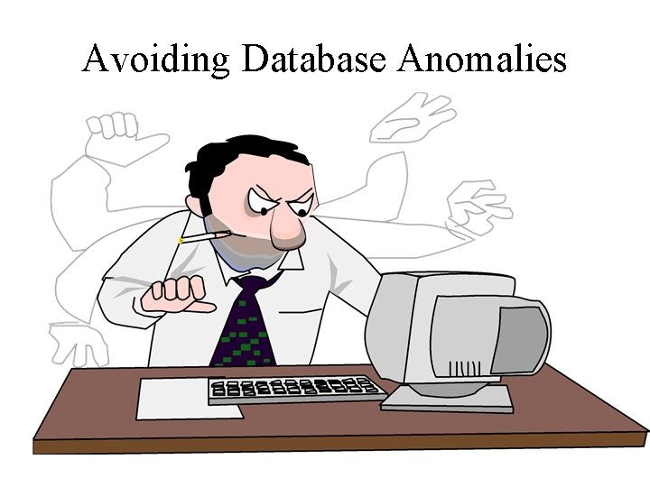 Avoiding Database Anomalies 