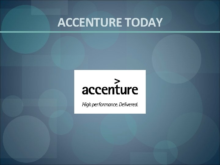 ACCENTURE TODAY 