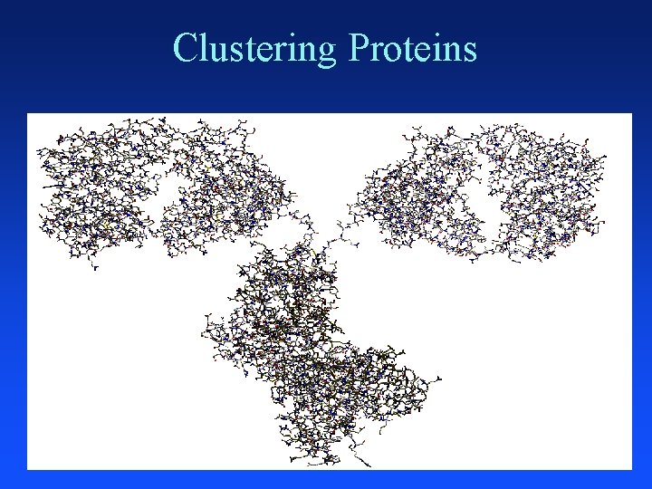 Clustering Proteins 