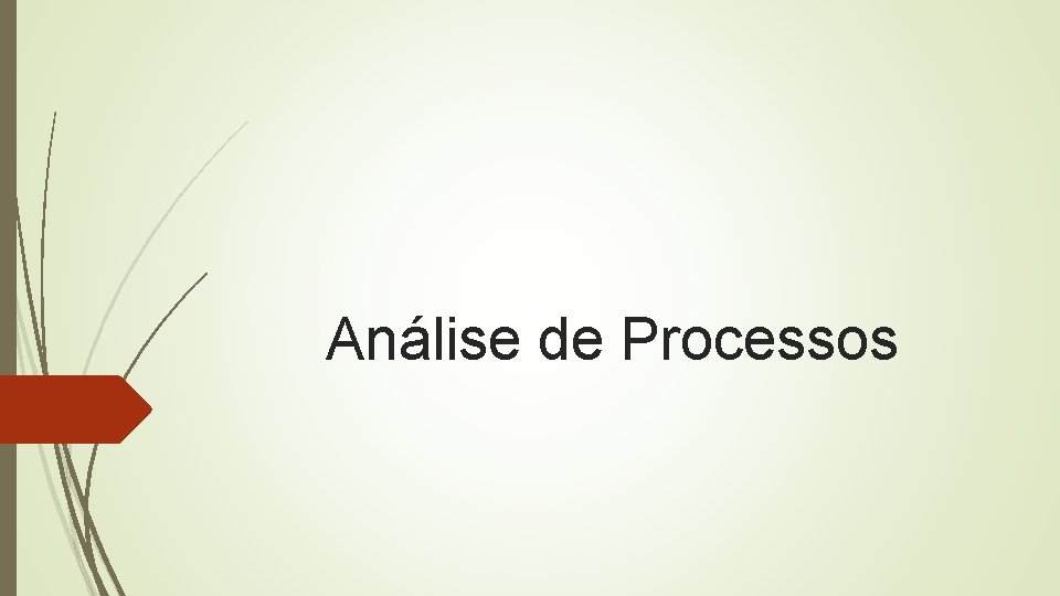 Análise de Processos 