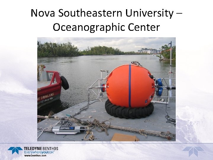 Nova Southeastern University – Oceanographic Center 