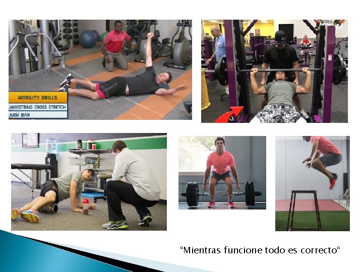 “Mientras funcione todo es correcto“ “Mientras funcione todo es correcto“
