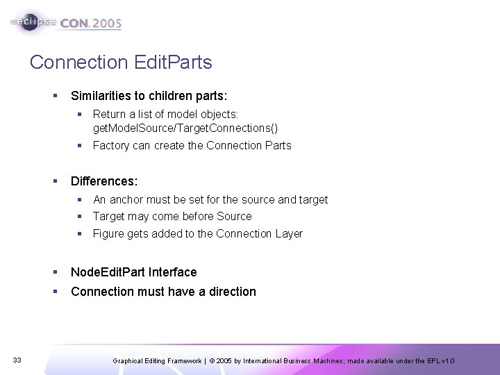 Connection Edit. Parts § Similarities to children parts: § Return a list of model