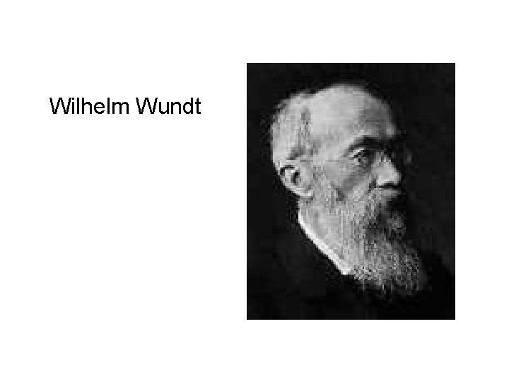 Wilhelm Wundt 