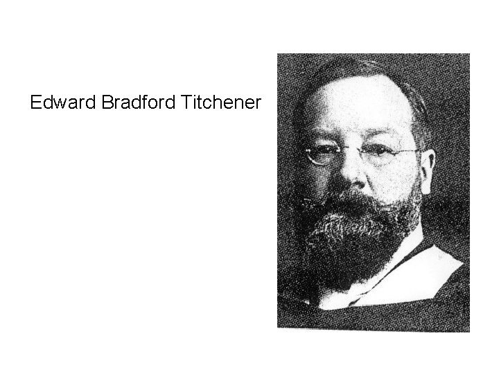 Edward Bradford Titchener 
