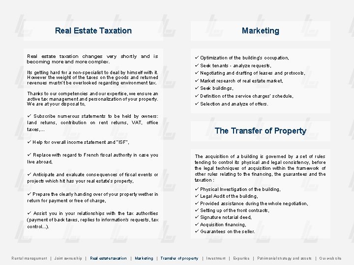 Real Estate Taxation Real estate taxation changes very shortly and is becoming more and