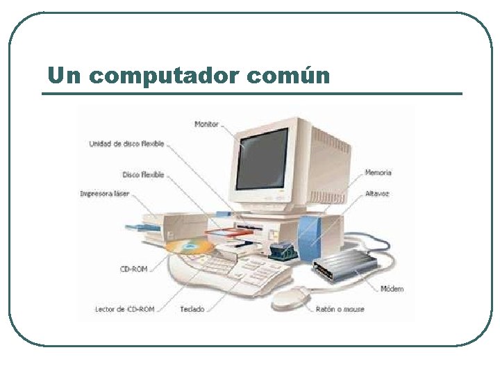 Un computador común 