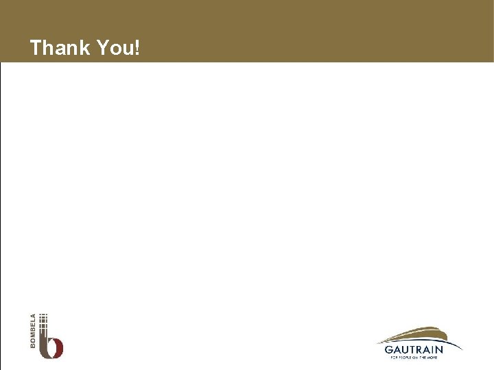 Thank You! 
