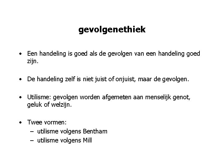 Hoofdstuk 3 Normatieve ethiek moraal en ethiek Moraal