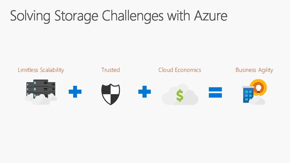 Limitless Scalability Trusted Cloud Economics Business Agility 