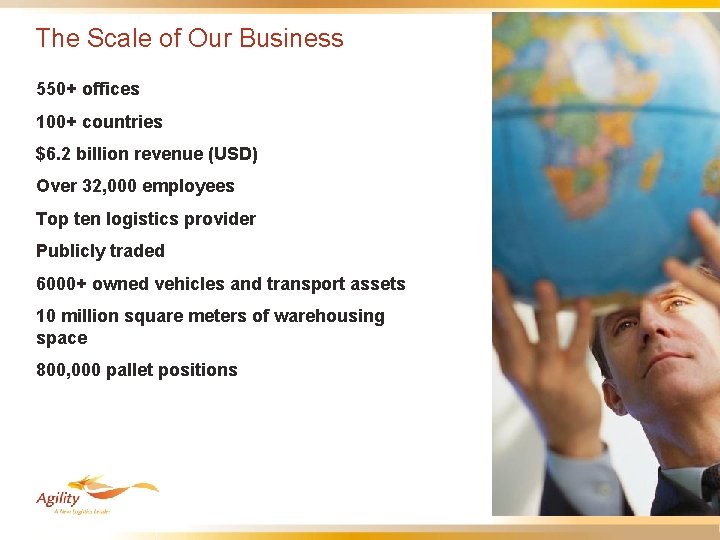 The Scale of Our Business 550+ offices 100+ countries $6. 2 billion revenue (USD) The Scale of Our Business 550+ offices 100+ countries $6. 2 billion revenue (USD)