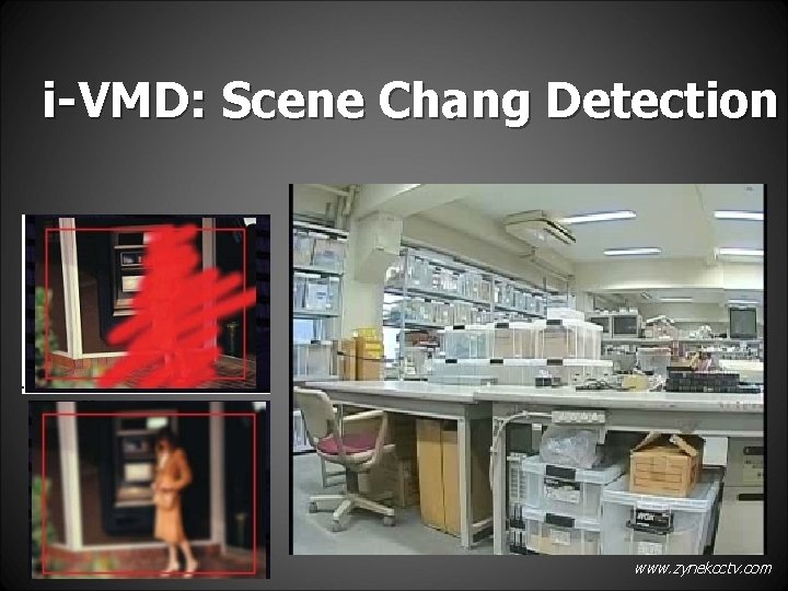 i-VMD: Scene Chang Detection www. zynekcctv. com 