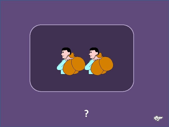 ? Les hommes portent des sacs 