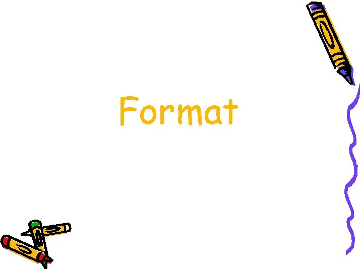 Format 