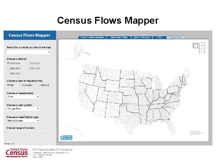 Census Flows Mapper 