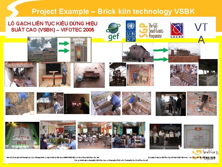 Project Example – Brick kiln technology VSBK LÒ GẠCH LIÊN TỤC KIỂU ĐỨNG HIỆU