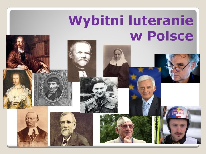 Wybitni luteranie w Polsce 