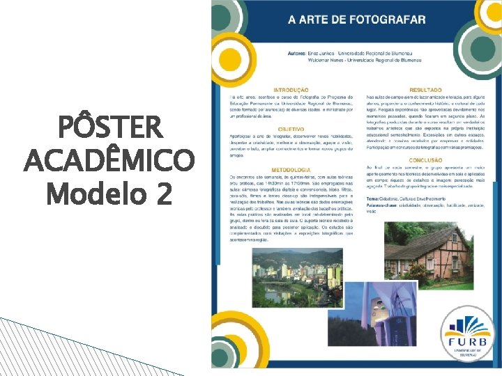 PÔSTER ACADÊMICO Modelo 2 