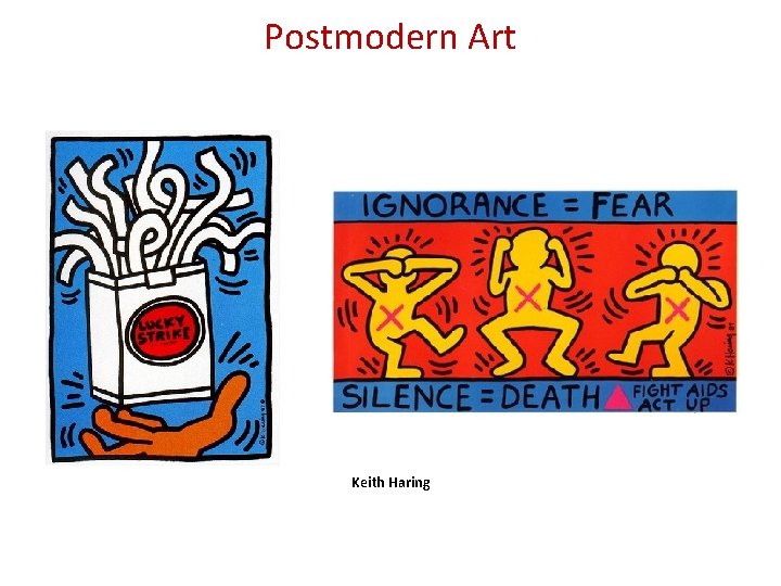 Postmodern Art Keith Haring 