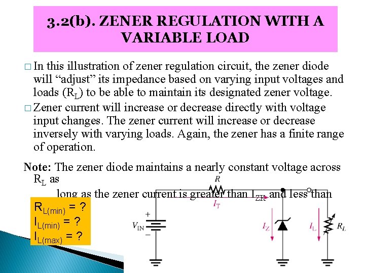 Chapter 3 Special Purpose Diodes ZENER DIODE ELECTRONIC